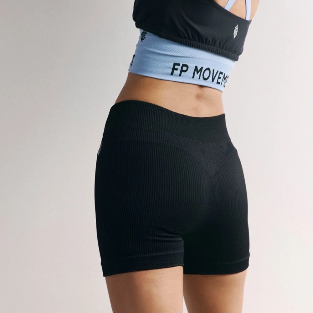 FP Movement Happiness Runs Prayna Shorts in Hot Pink Retail $38 NWOT